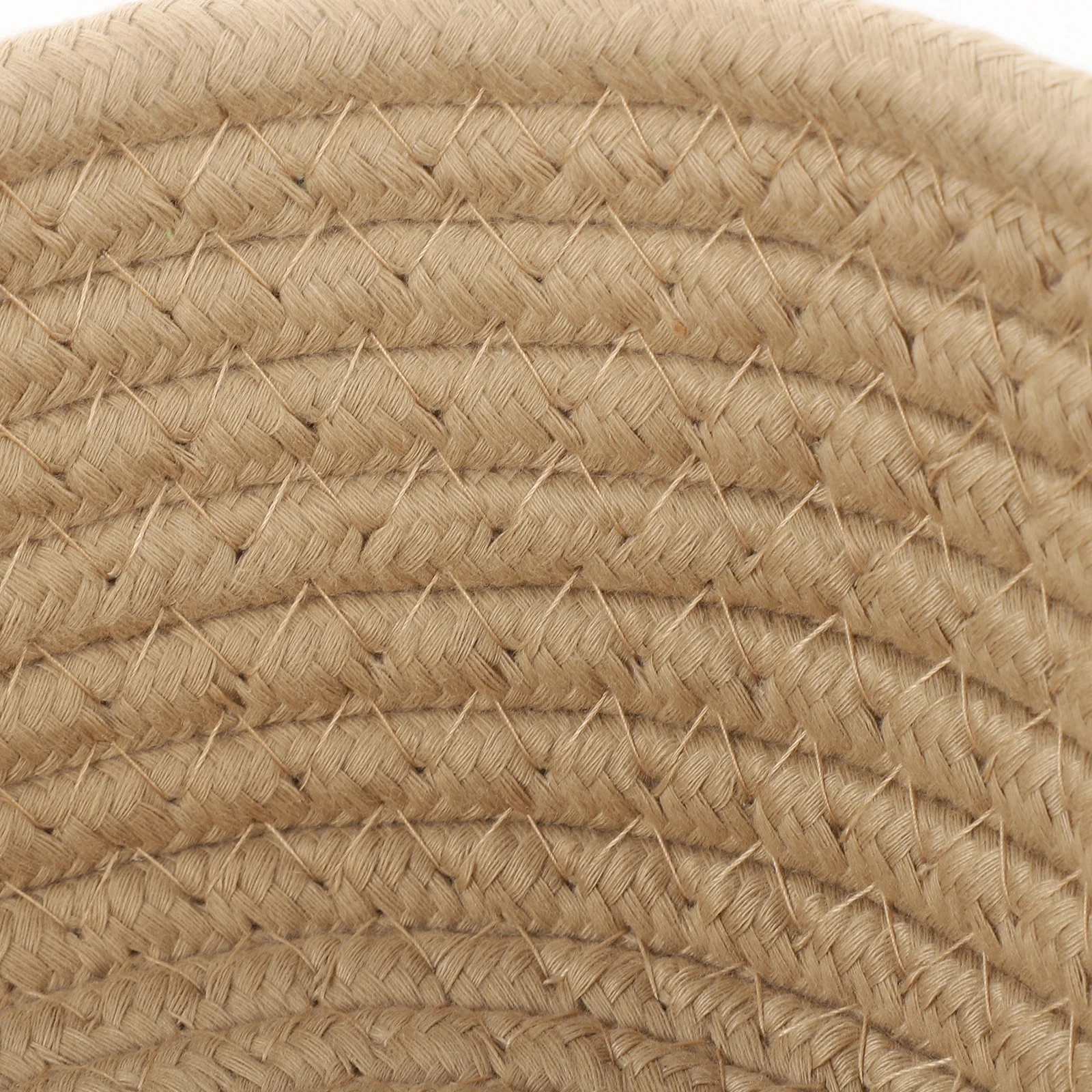 

Woven For Storage Small Cotton Basket Desktop Sundry Holder Organizing Container Home Decor Storage Basket