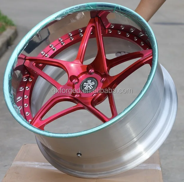 2 Pieces Forged Car Rim for Customize 18