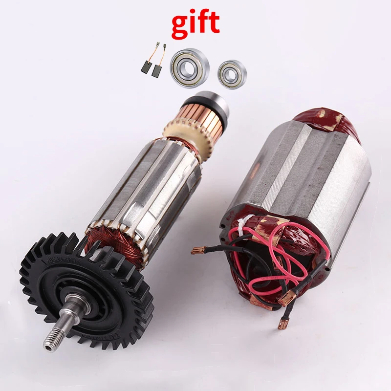 Acessórios de Armadura do Rebarbador Angular Ac220240v Rotor para Makita Ga5030 Ga4530 Ga4030 Ga5034 Ga4534 Ga4031 Pj7000 Ga4030r Ga4034