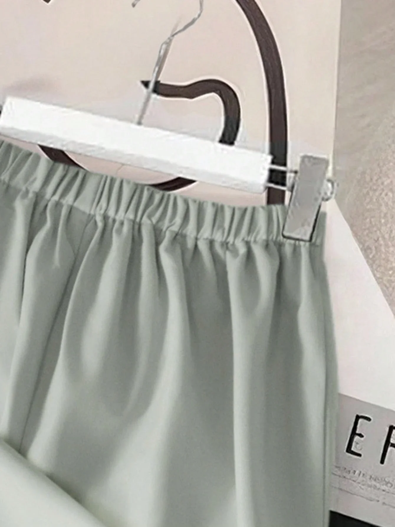 

Summer Casual Solid Color Belted Tank Top And Pants Set