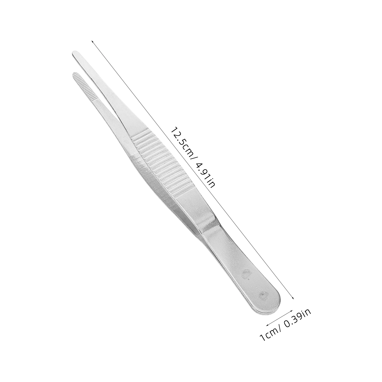 ステンレス鋼眉毛ピンセット斜め先端精密顔の毛の除去ツールプロのメイクアップグルーミングアクセサリー