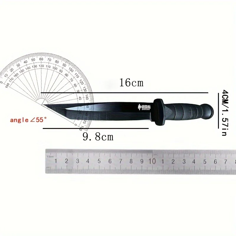 1PC,Outdoor multi-function knife, survival diving straight knife, camping k sheath survival knife, sharp portable fruit knife