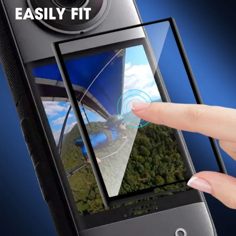 1-3pcs Soft PMMA Screen Protectors Cover for Insta360 X4 X3 Full Coverage Protective Films Anti-scratch Film for Insta 360 X3