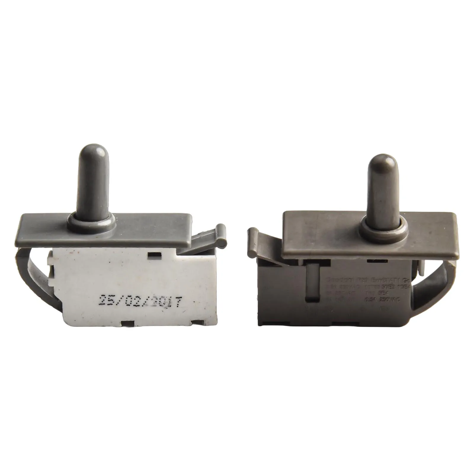 Efficiently Designed Refrigerator Door Light Control Switches 2 PCS Normally Closed Push Button Type for Reliability