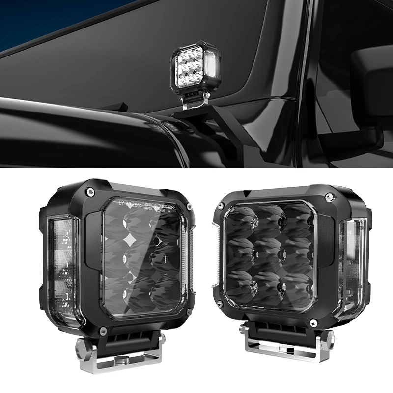 

Super Bright LED Work Light Bar Amber Drl Driving Light Spotlight for Car Offroad Truck SUV ATV Motorcycle Auxiliary lights