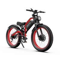 DUOTTS N26 E-bike Dual 750W Motors 48V 20Ah Battery 26x4.0 Fat Tires, Shimano 7 - Speed for All - Terrain Adventures LCD Display