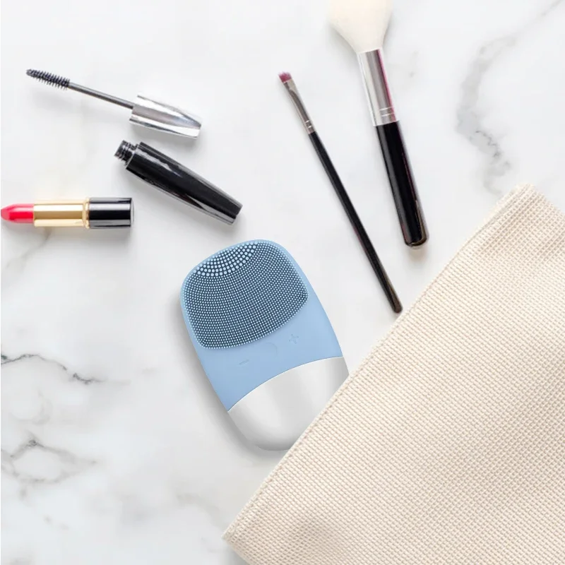 Brosse électrique sonique pour le nettoyage du visage, épurateur de peau, masseur, outils de soins de la peau