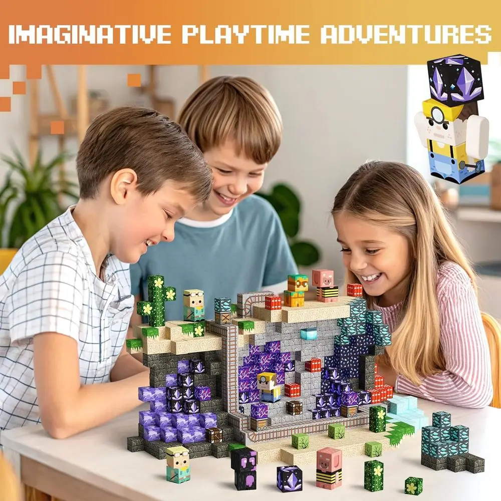 Magnetic Building Blocks - 100PCS Magwonder STEM Toys for Kids: Engaging Gift for Boys & Girls