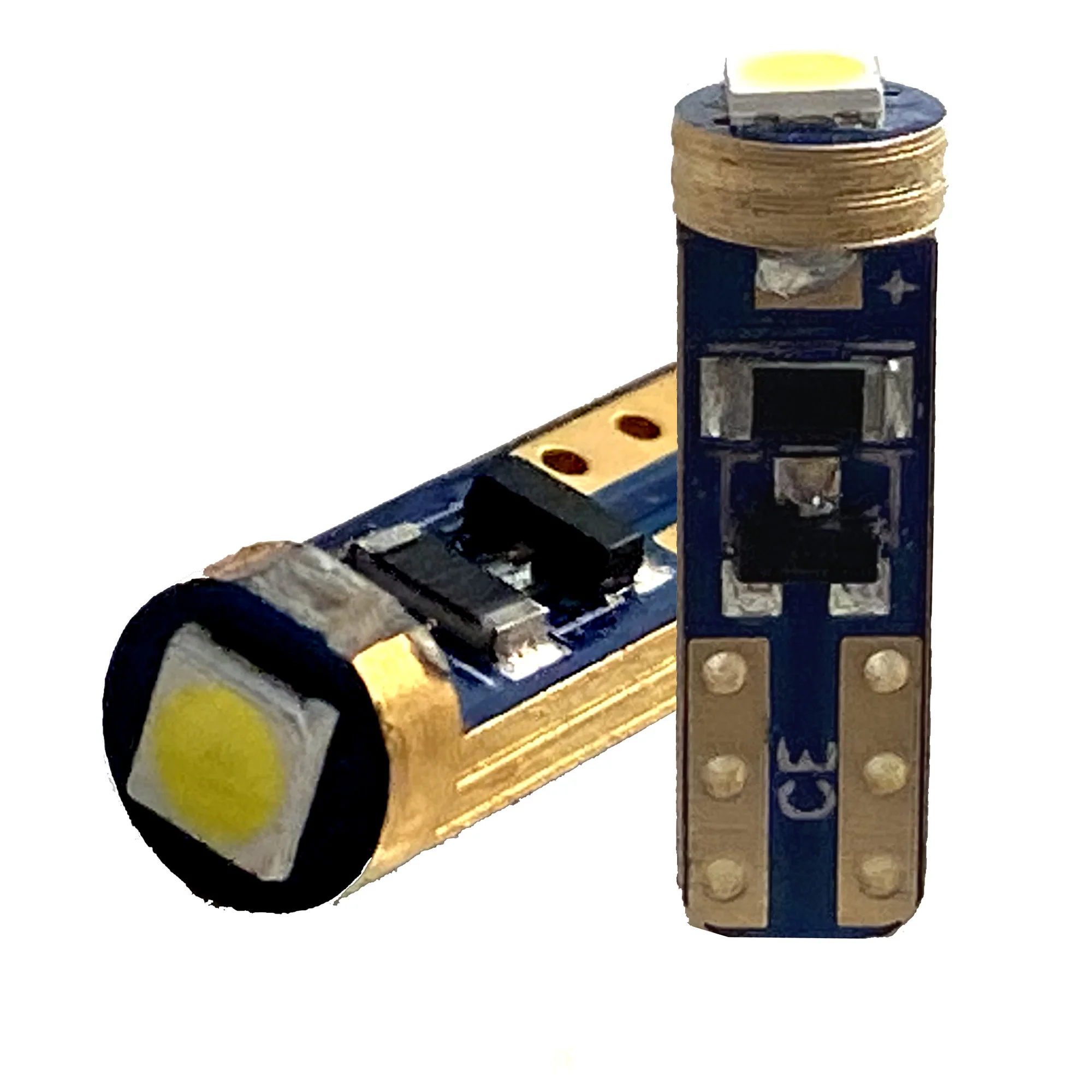 100Pcs Canbus T5 Le…