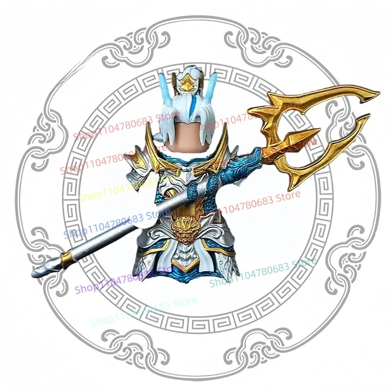 

Строительные блоки MOC, мини-фигурка в сборе, модель третьего принца Ao Bing, мультяшные аниме-аксессуары, игрушка в подарок, коллекционная