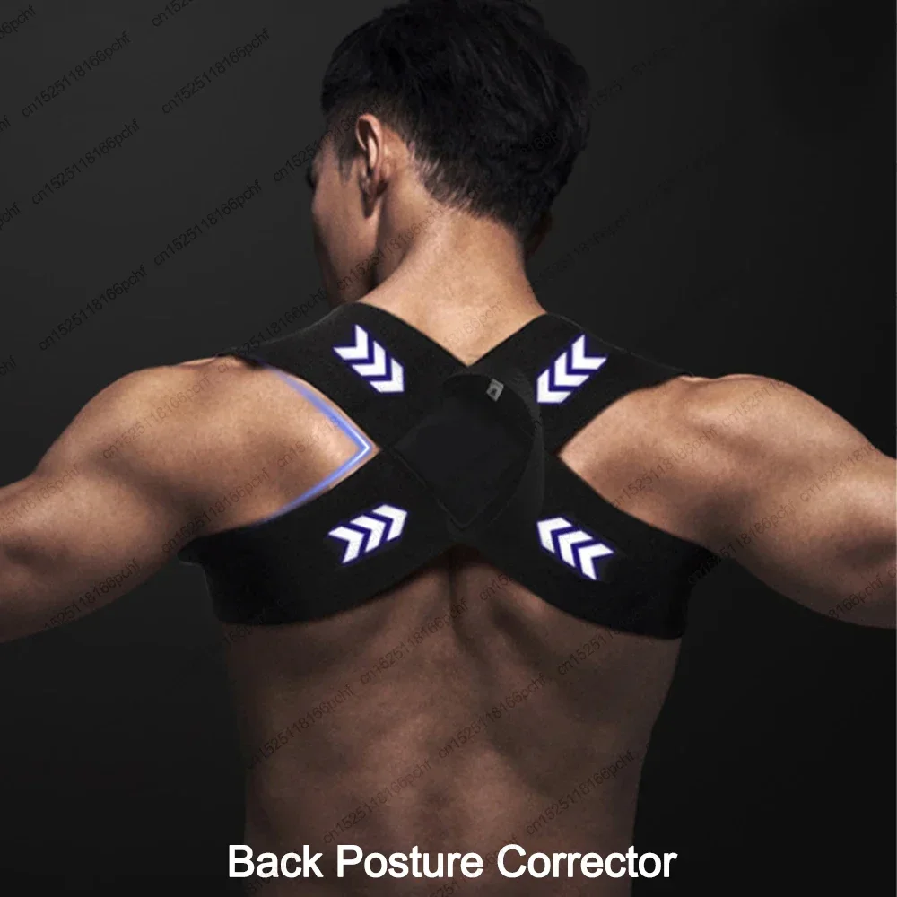 Back Posture Corrector Clavicle Spine Back Belt Adjustable Unisex Upper Back Shoulder Lumbar Posture Correction Body Shaping