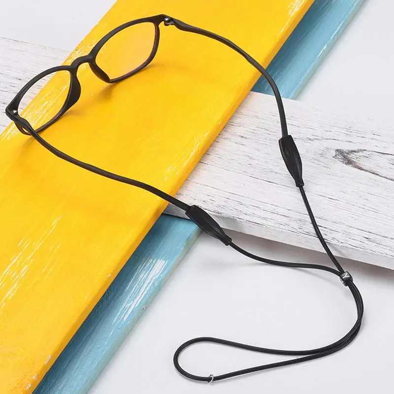 Silicone Eyeglasses Strap Glasses Sunglasses Chain Sports Band Cord Holder Elastic Anti Slip String Ropes Elastic Glasses String