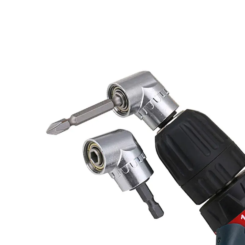 105 Degree 1/4 Hex Shank Magnetic Bit Angle Extension Screw Driver Angle Driver Screwdriver Power Tool Accessories