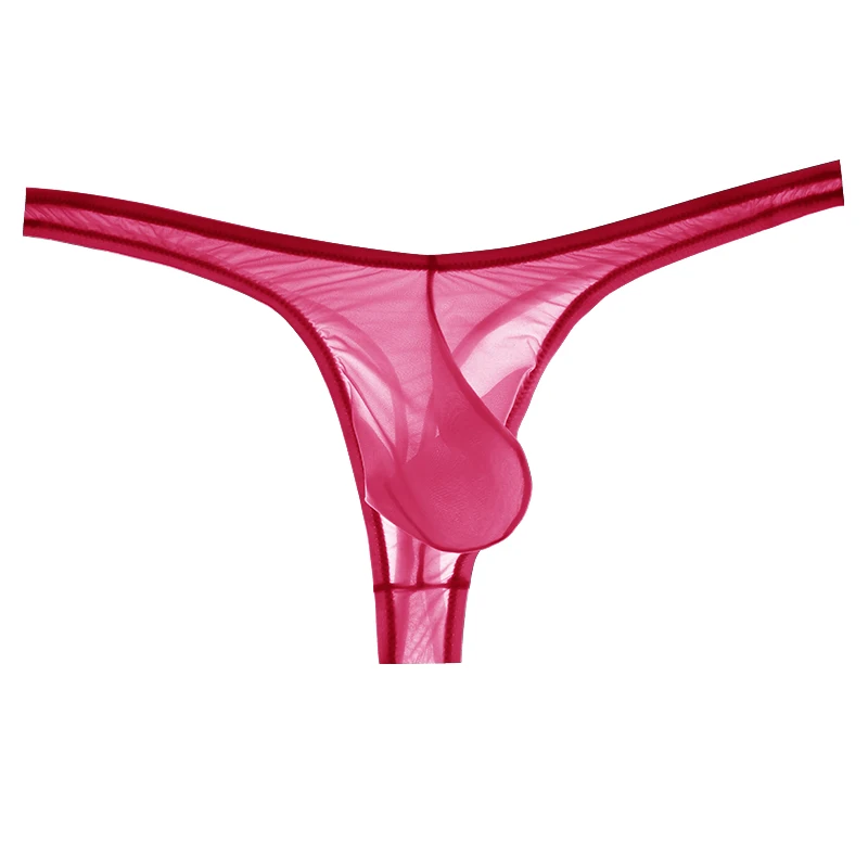 

Мужские трусы-стринги, полностью прозрачные, ультратонкие, из ледяного шелка, прозрачные, с низкой талией, облегающие, модель A828.