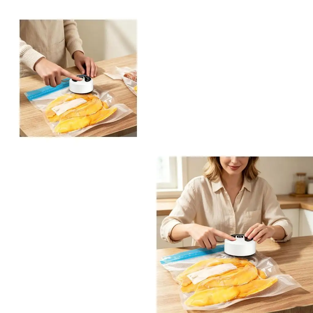 J6PE Simple To Use Vacuum Sealing Machine For Food Preservation And Storage