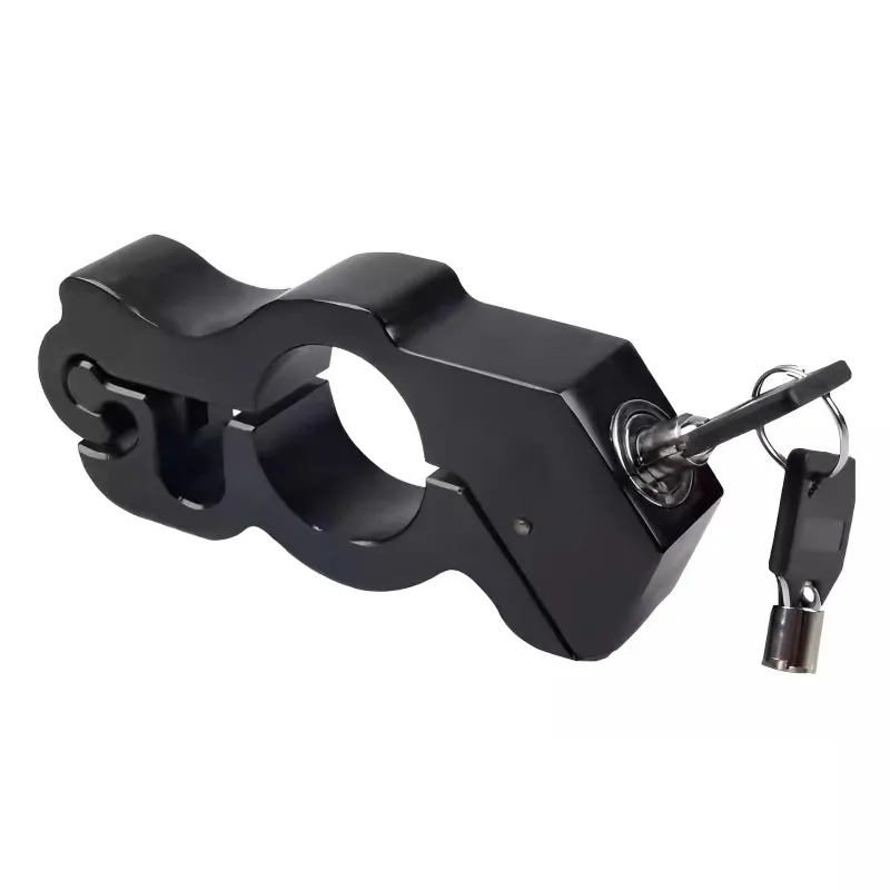 قفل مقبض مضاد للسرقة للمركبات - قفل فرامل خانق محمول مناسب للدراجة الإلكترونية والدراجات النارية والدراجات والسكوتر