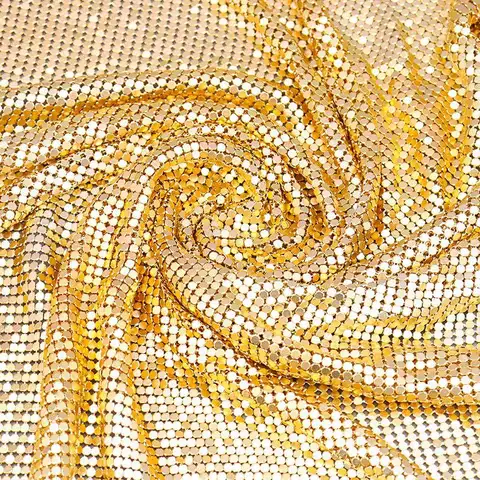 3mm paljettnättyg bröllopsdekoration skytte bakgrund klänning scenkläder material för DIY sömnad tyg per meter 6 best sales stretchigt paljetttyg - №4