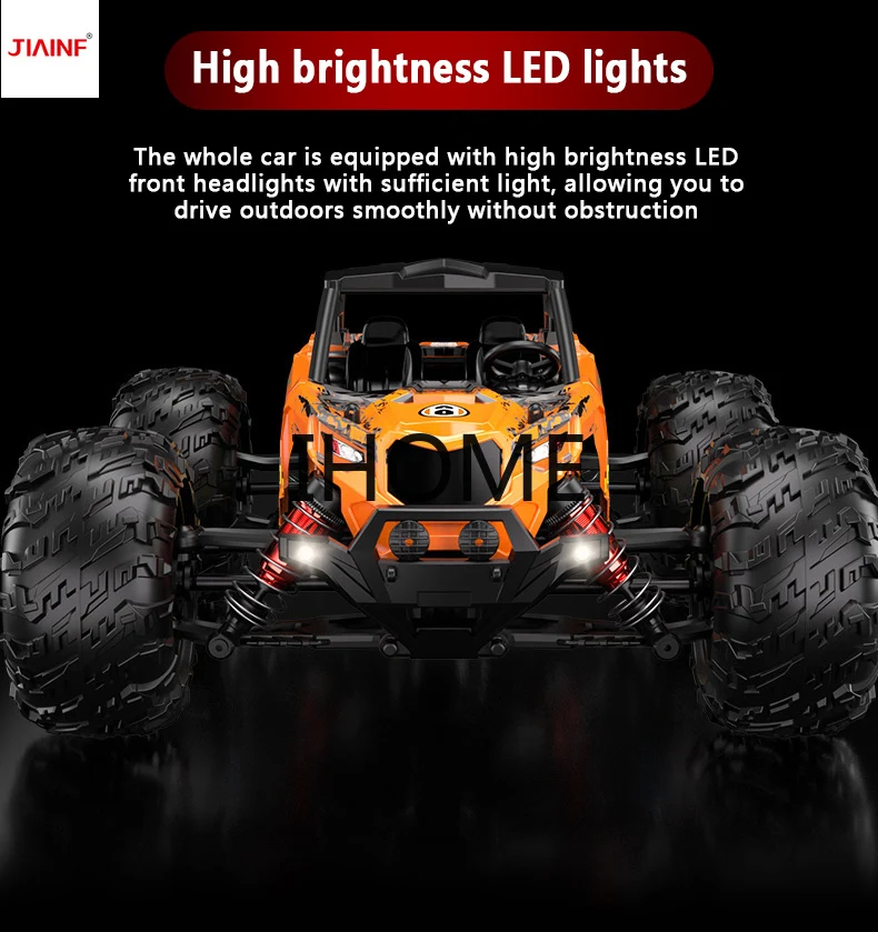 40 Km/h 1:16 High Speed Racing Rc Car Remote Contorl Car New 4 Wheel Drive Full-scale 2.4G Off-road Vehicle RC CAR Boy Toys Gift