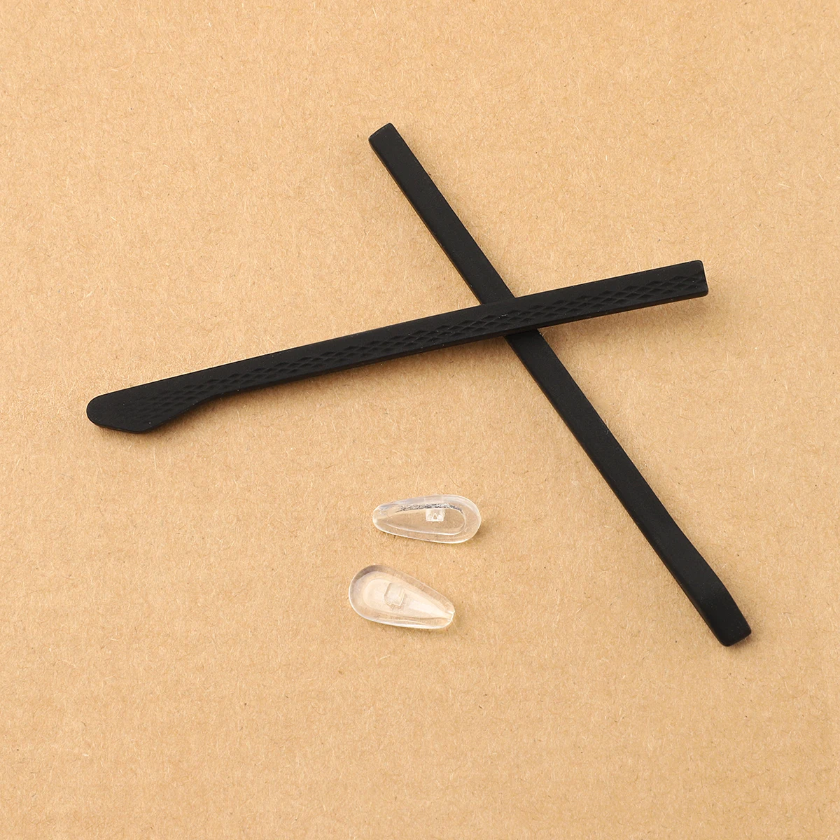 Anti Slip Sock Kit Replacement Earsocks Nose Pads for Oakley Slender OX8193 Eyeglasses Frame, Easy Installation