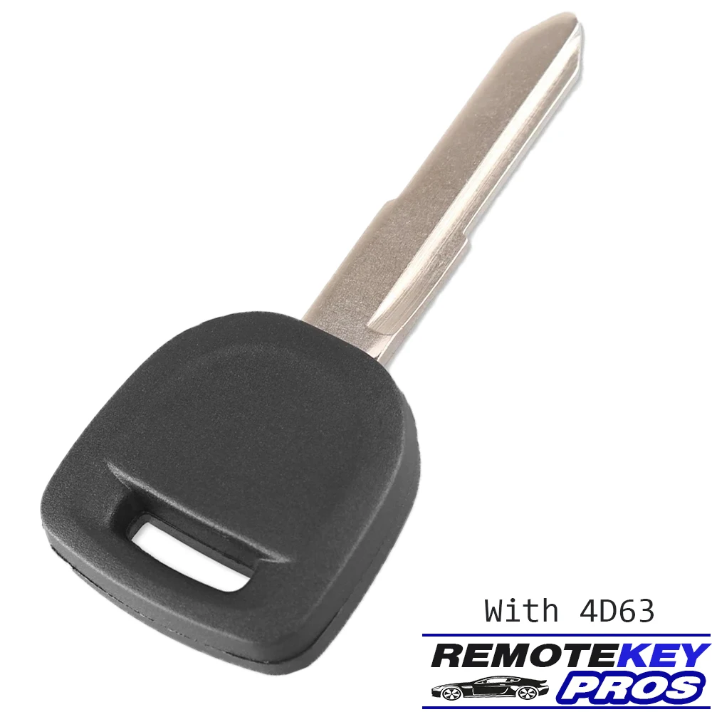 DIYKEY con chiave Transponder Chip 4 d63/guscio portachiavi per Mazda 2 3 5 6 MX5 Miata RX8 CX7 CX9 2007 2008 2009 2010 2011 2012