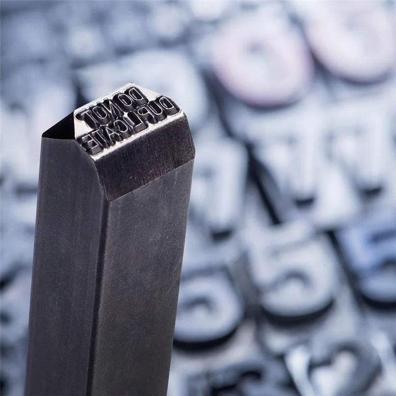 Metal Stamps For Key For Key Punch 1/16 Inch Steel Punch Tool For Leather Craft Do Not Duplicate