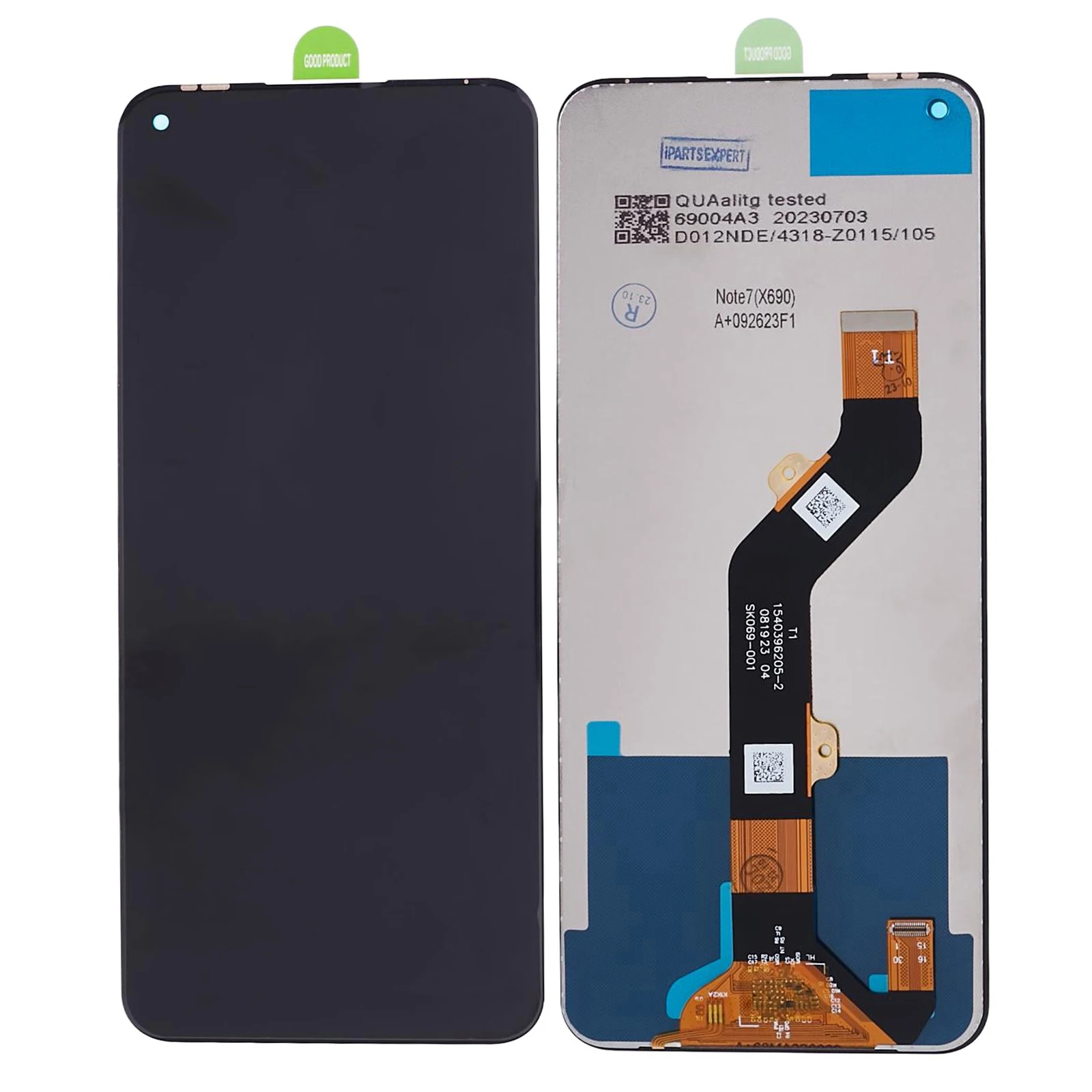 

6.95 inch LCD Screen and Digitizer Assembly Replacement Part for Infinix Note 7 X690