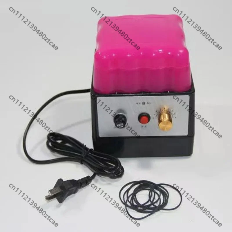220V Electric Leather Edge Coloring Machine Edge Box Paint Applicator for Wallet Belt Leathercraft Making Edge Polishing Tool