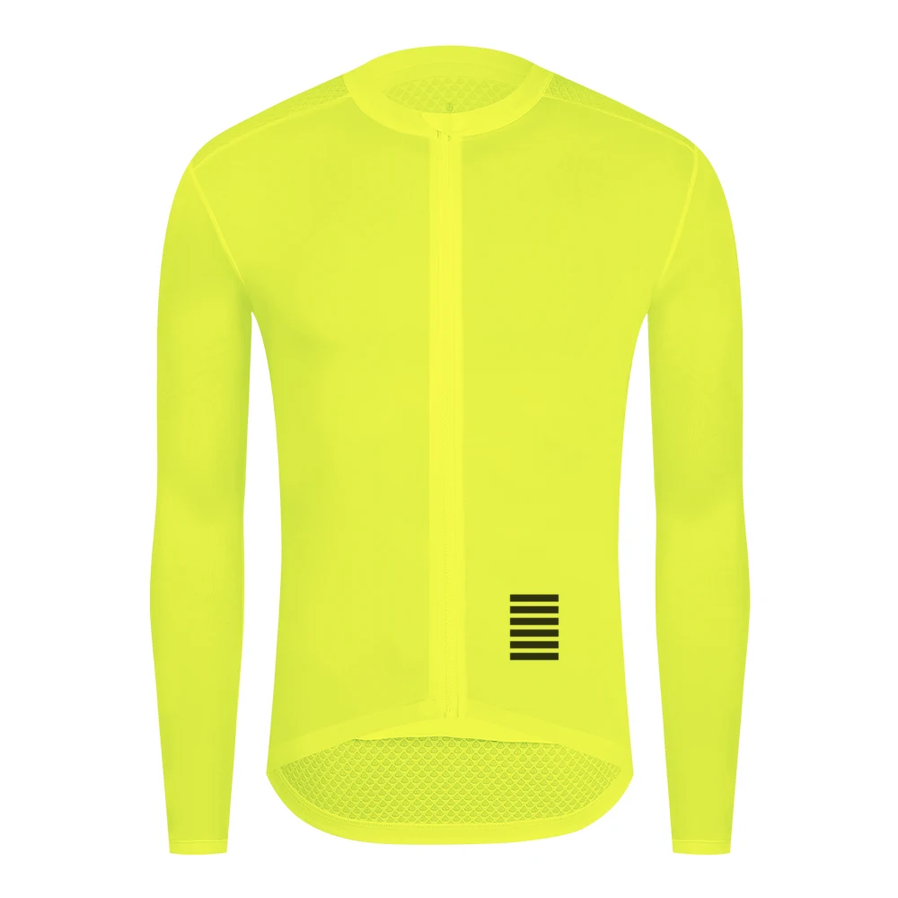 YKYWBIKE Heren Wielertrui Lange Mouw Zomer Lente Fiets Lange Jersey Racefiets Kleding Pro Team fiets kleding