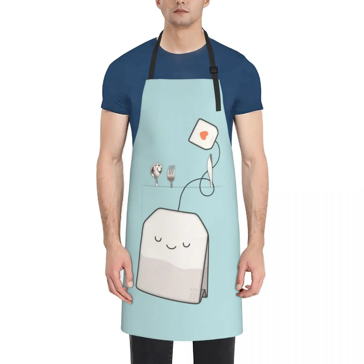 

Tea time Apron man chef uniform House Things For Home And Kitchen Apron