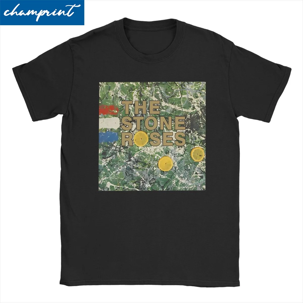 Funny The Stone Roses T-Shirts Men Women Round Neck 100% Cotton T Shirt Rock Band Music Short Sleeve Tees Unique Clothes