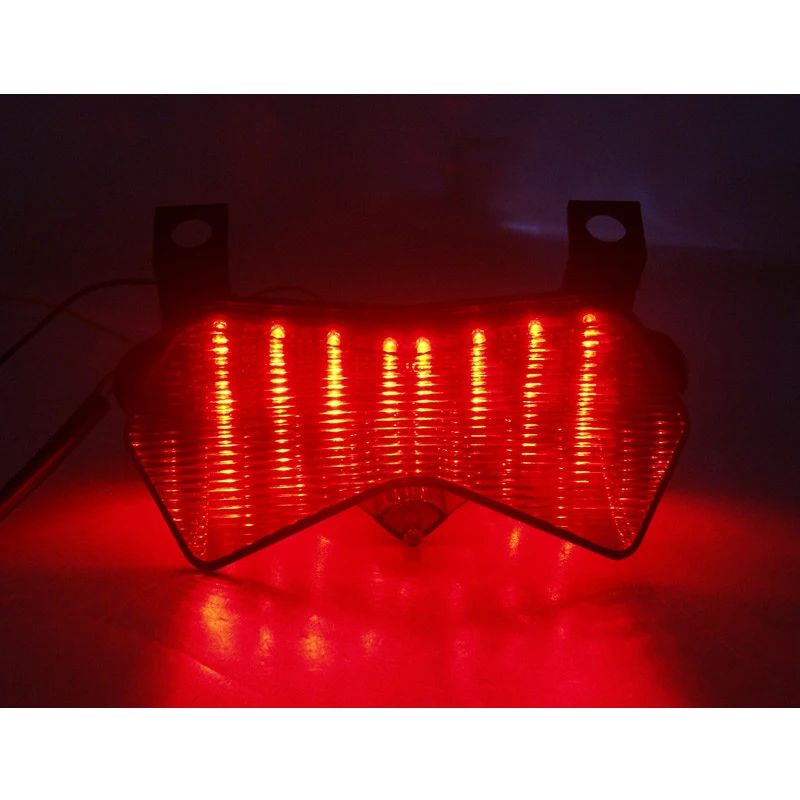 WAASE-enquêter Arrière LED Intégré pour Kawasaki Z750 2004 2005 2006