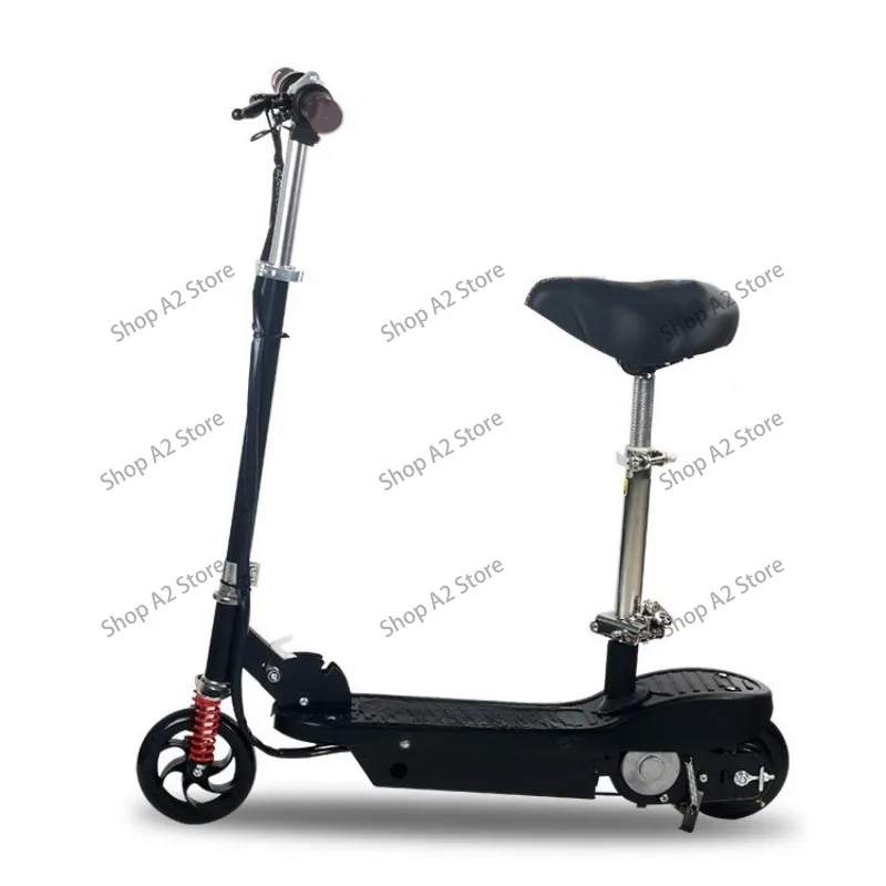 Electric Adult Folding scooter School Office view 2
