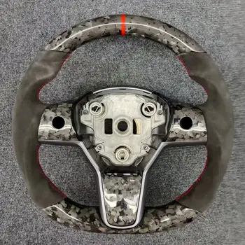 8 best sales Vô lăng carbon của Tesla Model 3 - №7