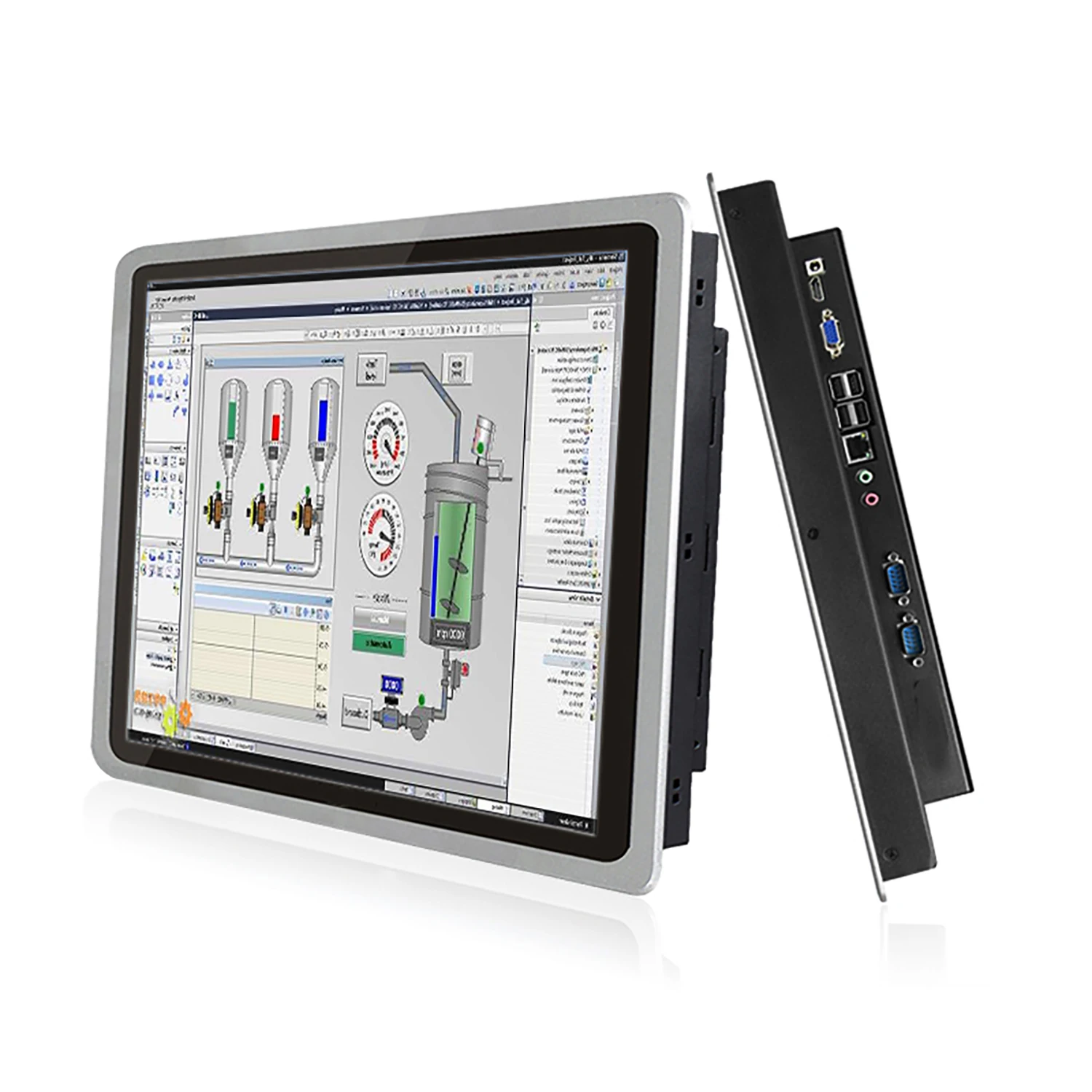 18.5 Inch Industrial Computer Panel PC All-in-one PC with Capacitive Touch Screen Core i5-3337U WiFi for Win10 Pro 1366*768
