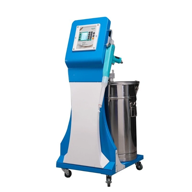 Manual intelligent numerical control electrostatic powder gun, spraying equipment