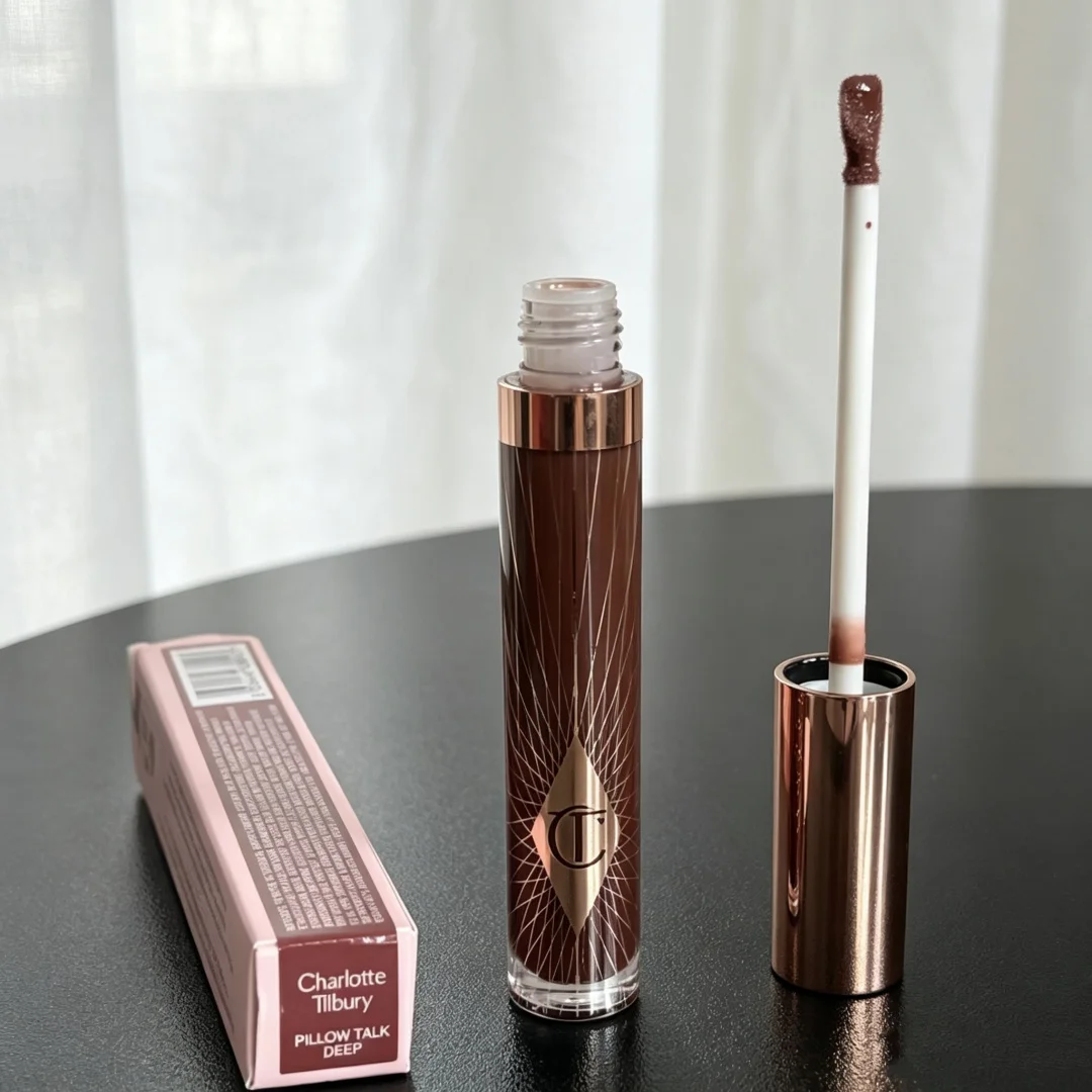 Charlotte Tilbury Complexion Perfector Liquid Radiant&Cushion Foundation Dewy&Lip Gloss Plumping Non Sticky Long Lasting Wear image 3