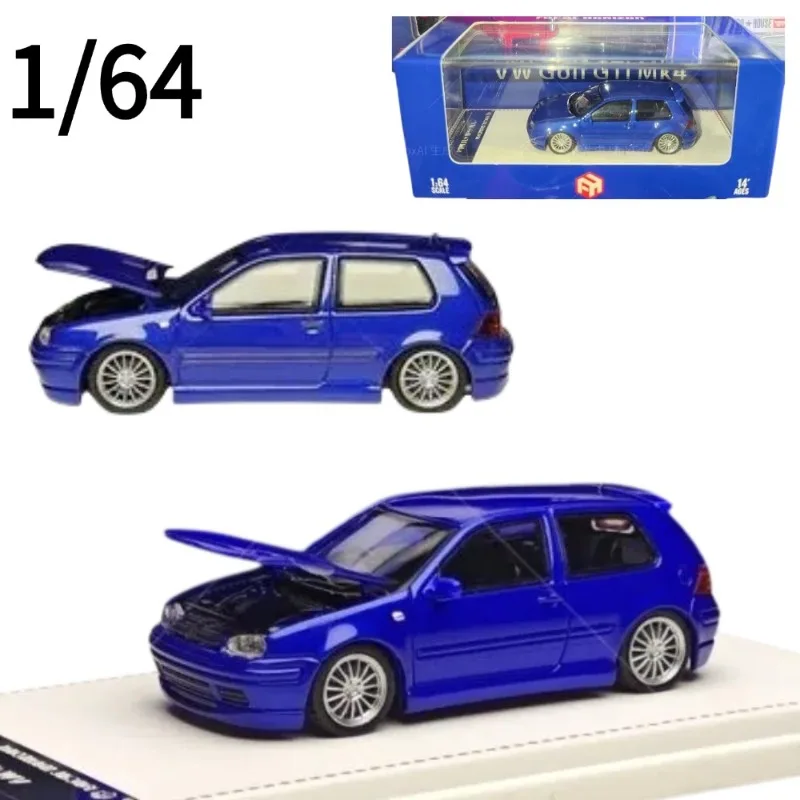 Fh Diecast 1:64 Scale VW Golf GTI Mk4 Car Model Alloy Volkswagen Play Vehicles Collectible Model Cars Toys For Boys Gift