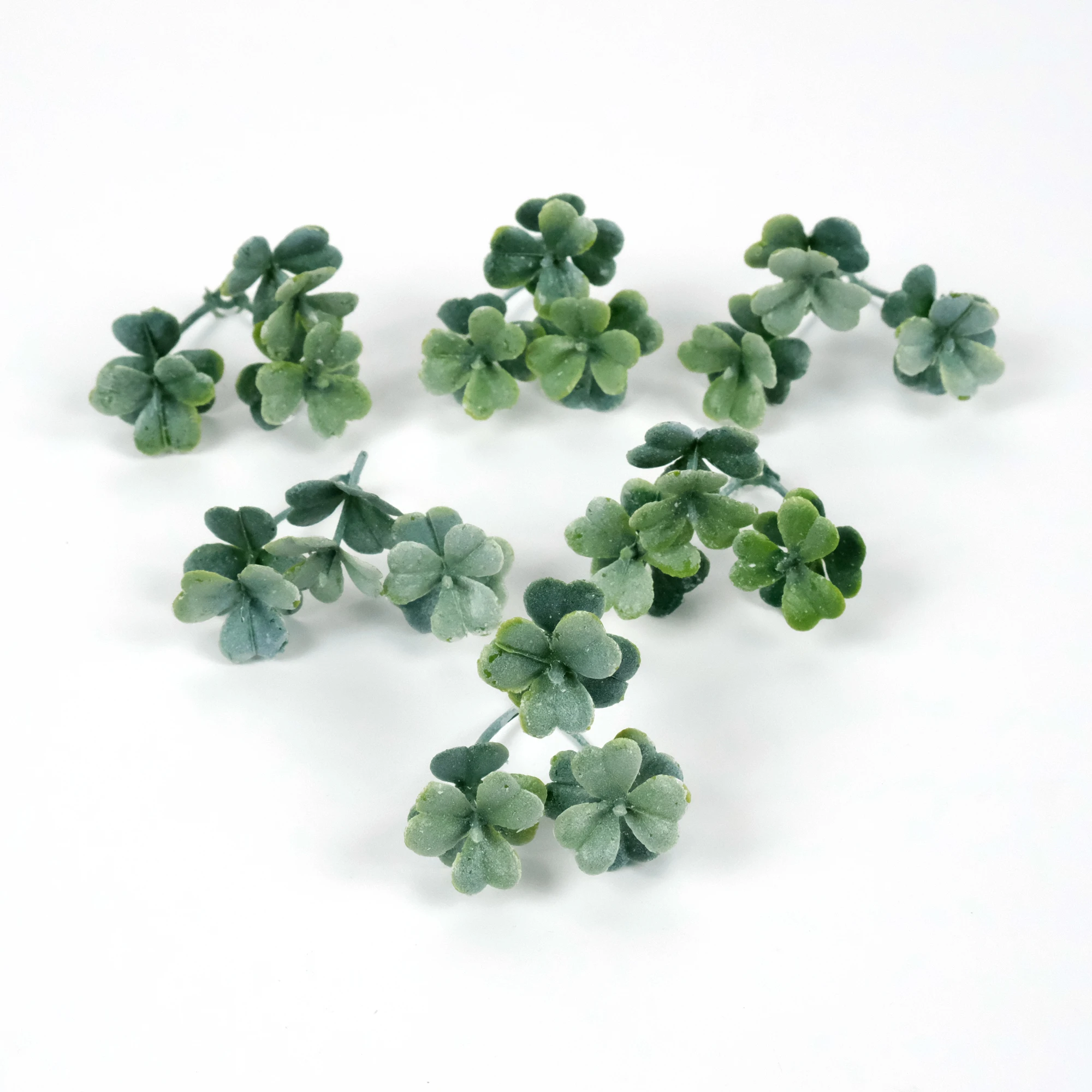 10/100PCS Artificial Flora Accessories - Plastic Dusty Flower Filler Wax Clover - DIY Ornament Corsage Hairclip Decor Accessory