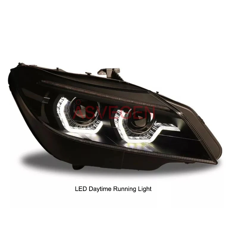 Nuovo design aggiornamento faro modificato a LED completo per BMW Z4 2009-2016 faro adatto per lente bifocale versione HID con motore