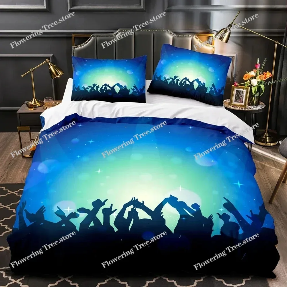 3D Print Madden DJ Classic Bedding Set Duvet Cover Bed Set Quilt Cover Pillowcase Comforter king Queen Size Boys Adult Bedding