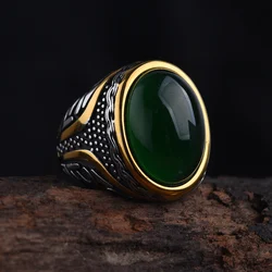 R3231Men's/Women Many Gem style colors 316LStainless Steel Rings Classic Fashion Trend Jewelry High Quality Products