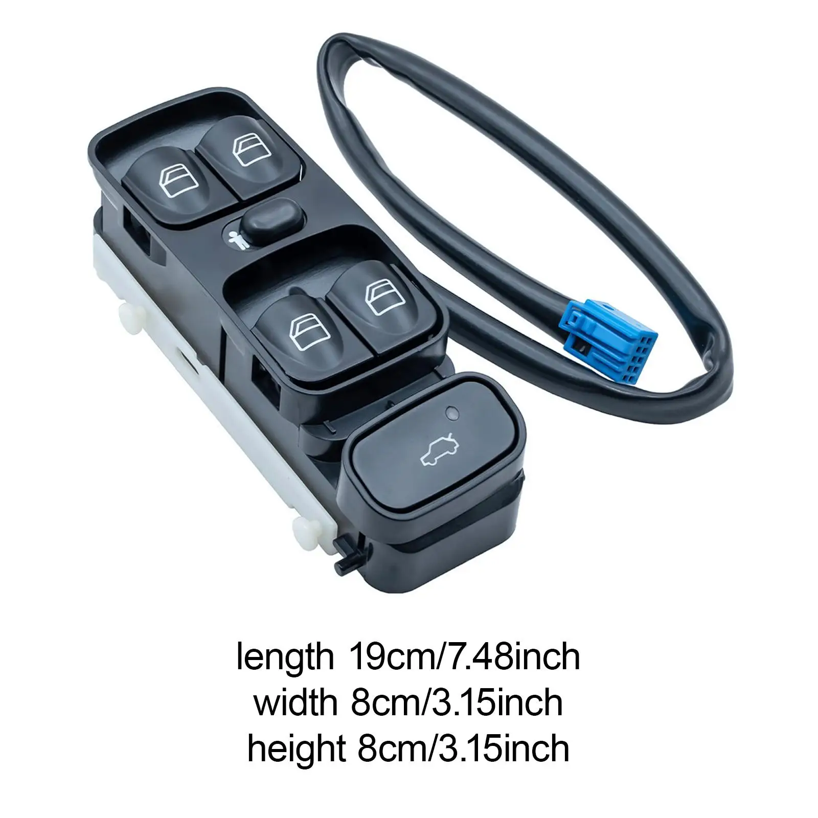 A2038210679 مفتاح نافذة الطاقة لبنز W203 تركيب سريع قوي