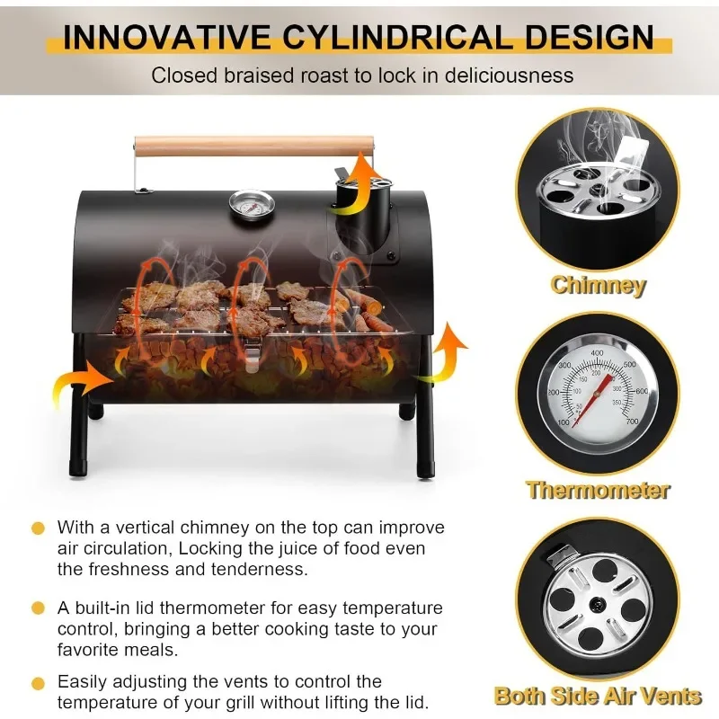 Portable Desktop Brother Stove High Temperature Resistant Oven Outdoor Camping BBQ Charcoal Grill