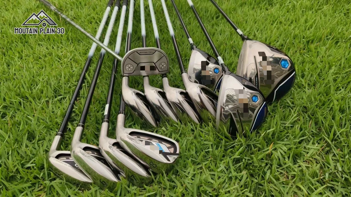 MP tour edge Golf  Club MP1200 Junior and Intermediate Men's Club Set Three Wooden Eight Iron One Push