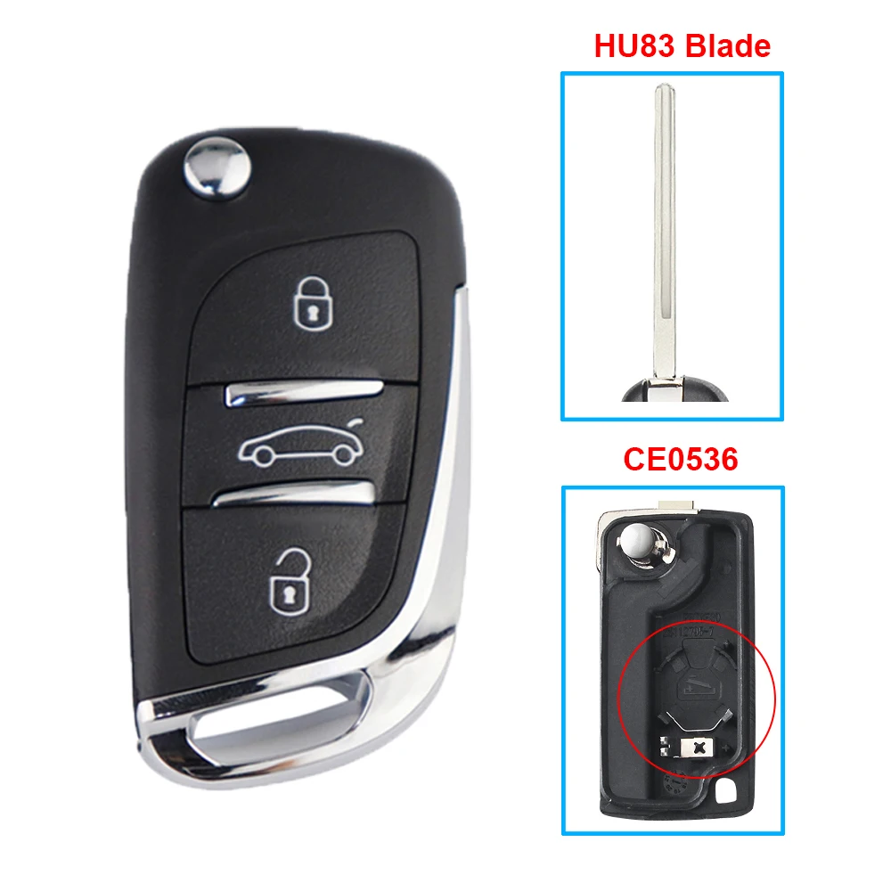 Fernbedienung Auto Schlüssel Shell Für Peugeot 208 307 406 308 206 306 307 407 807 207 607 107 Partner Schlüssel Fall Für Citroen C4 C2 Xsara C3 C8