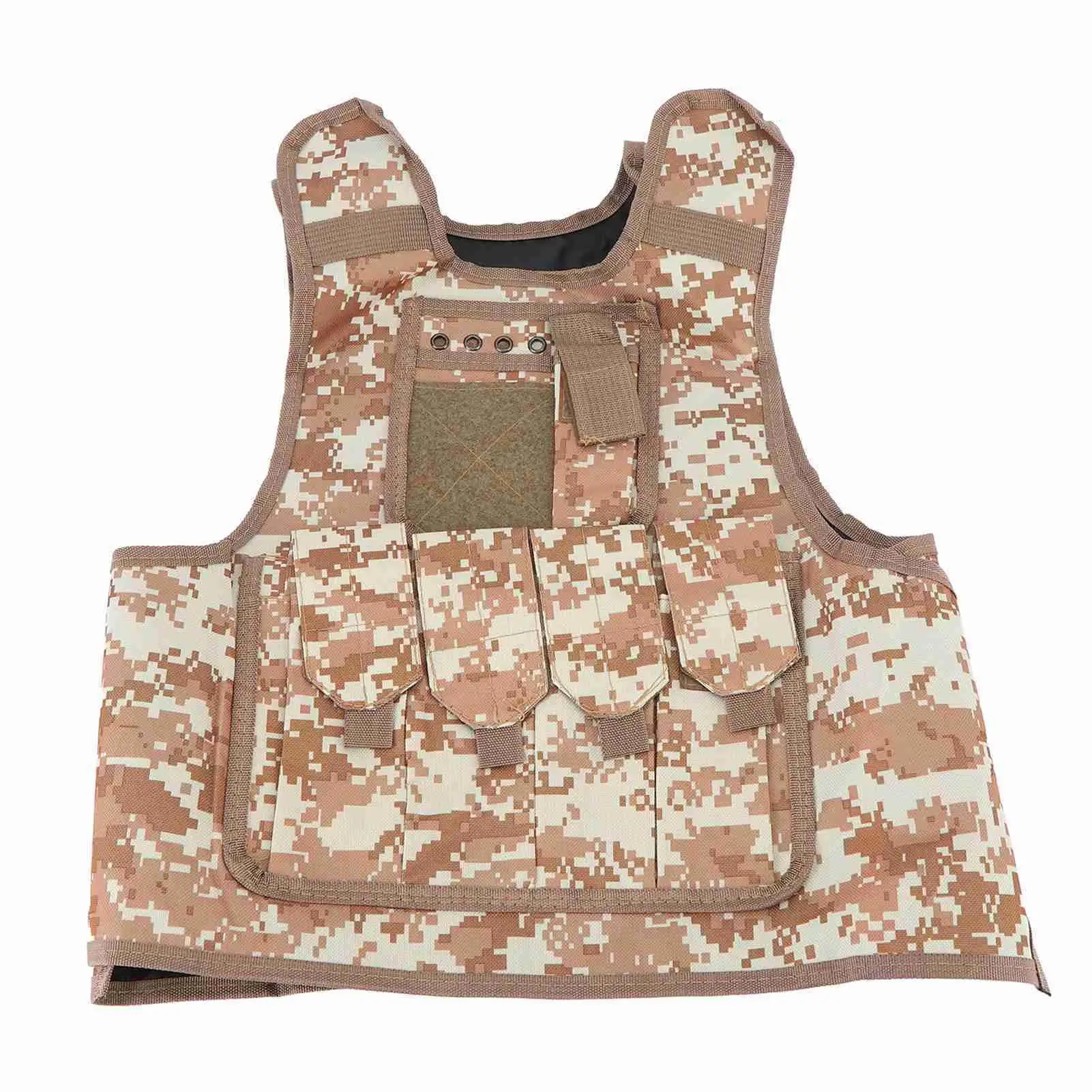 

Outdoor Kids Jungle Games Vest: Adjustable Size, Wearproof 600D Oxford Cloth, Tensile Strength - Perfect for Outdoor Training