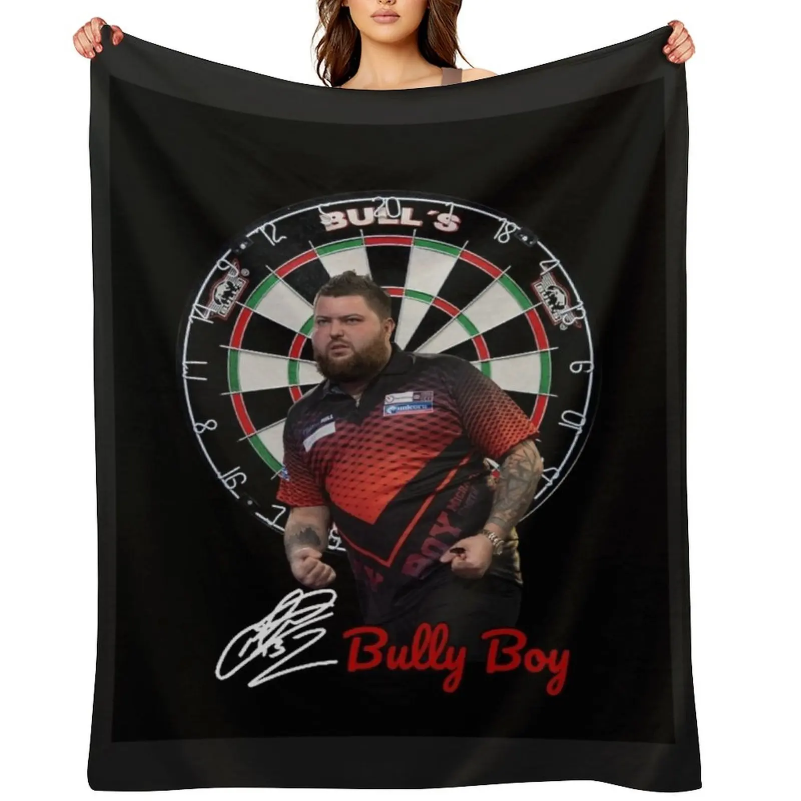 

Michaels Smith Bullys Boy Throw Blanket Bed Beach Bed linens Cute Blankets