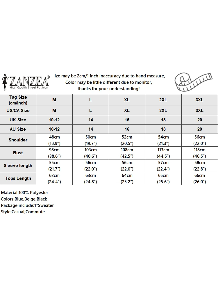 แฟชั่นสีทึบเสื้อกันหนาว ZANZEA ผู้หญิง V คอ Casual หลวม Hollow OUT Tops 2024 ฤดูใบไม้ร่วงแขนยาวทุกวันจัมเปอร์