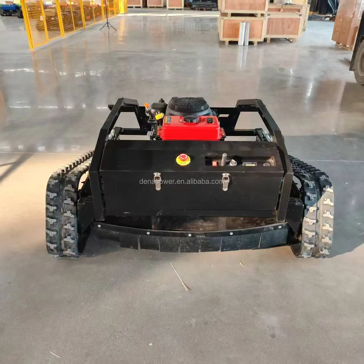 Remote Control Lawn Mower RC Crawler All Terrain Slope Mowing Machine Tracked Radio Controlled Grass Cutter Robotic Mowers