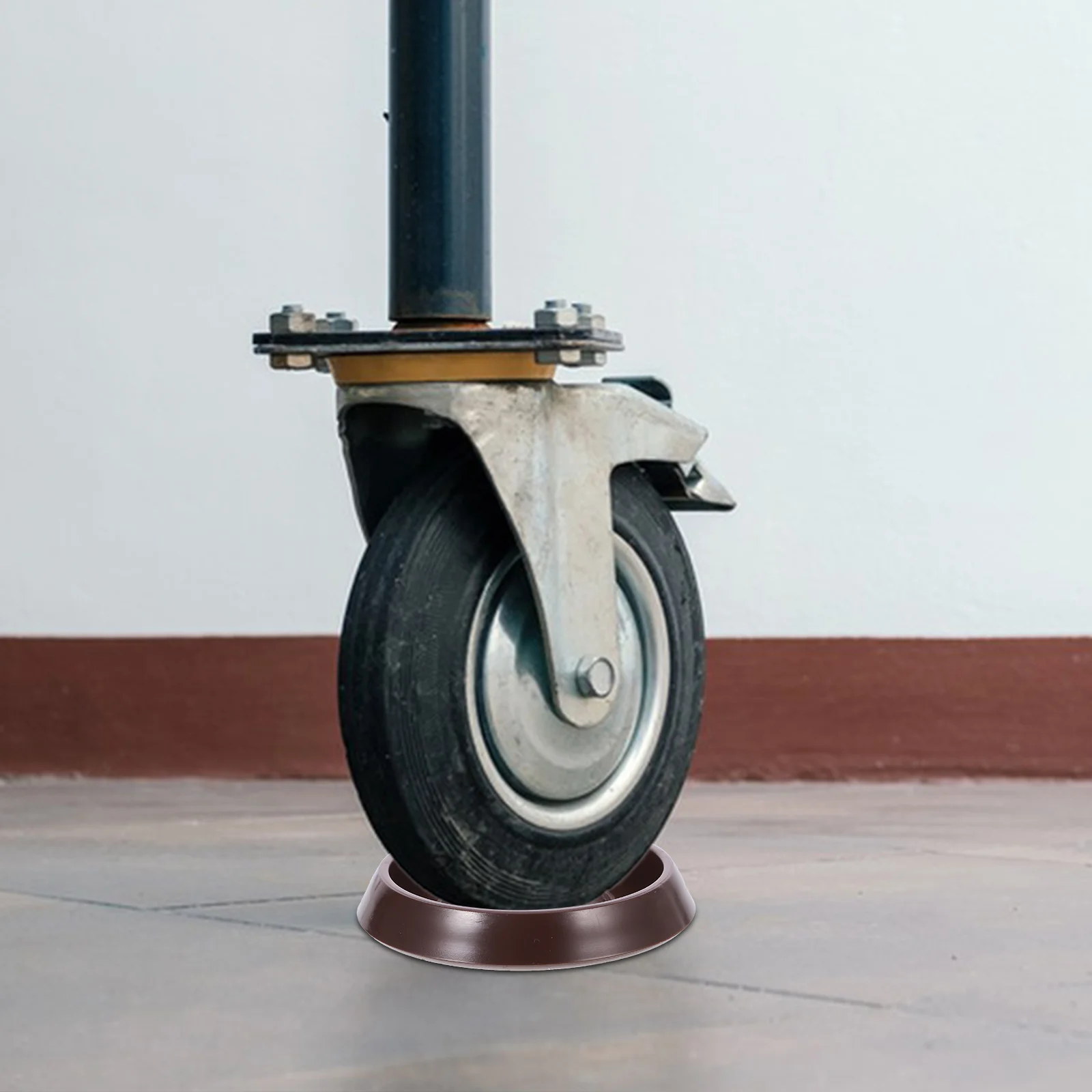 12 pezzi piedini in gomma per tazze con rotelle gambe protettive per gambe di sedie per cofanetti tacos sedie mobili ruote cuscinetti protezioni per pavimenti di